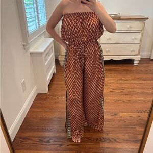 Elan Strapless Jumpsuit